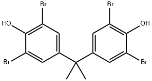 四溴双酚A, 79-94-7, 结构式