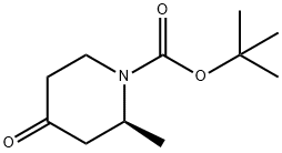 (S)-2-甲基-4-氧代哌啶-1-羧酸叔丁酯, 790667-49-1, 结构式