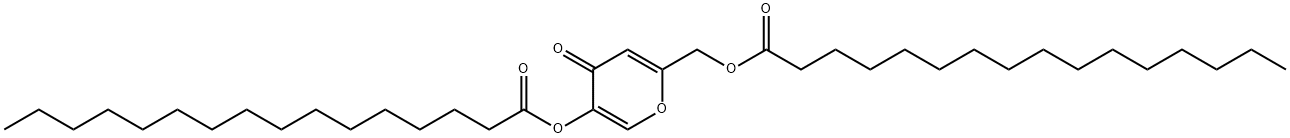 曲酸双棕榈酸酯, 79725-98-7, 结构式