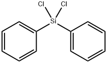 ジクロロジフェニルシラン 化学構造式