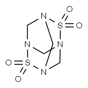 2,6-Dithia-1,3,5,7-tetraazatricyclo3.3.1.13,7decane, 2,2,6,6-tetraoxide Structure