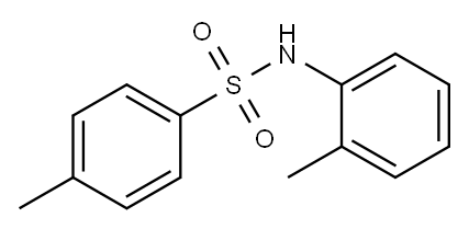 N-(o-tolyl)-p-toluenesulphonamide Structure