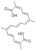 サフラン C.I.75100 化学構造式