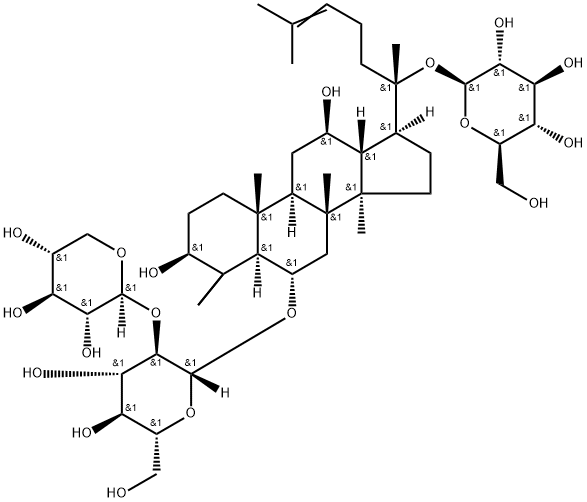 Notoginsenoside R1 Structure