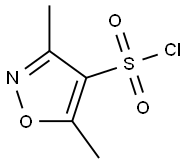 3,5-DIMETHYLISOXAZOLE-4-SULFONYL CHLORIDE Structure