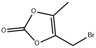 4-Bromomethyl-5-methyl-1,3-dioxol-2-one Structure