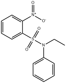N-エチル-2-ニトロ-N-フェニルベンゼンスルホンアミド 化学構造式