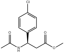 Methyl (R)-3-acetamido-3-(4-chlorophenyl)propanoate|(R)-N-乙酰基-4-氯-beta-苯丙氨酸甲酯