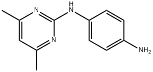 N-(4,6-DIMETHYLPYRIMIDIN-2-YL)BENZENE-1,4-DIAMINE Struktur