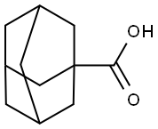 1-Adamantanecarboxylic acid Structure