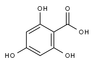 2,4,6-Trihydroxybenzoic acid Structure