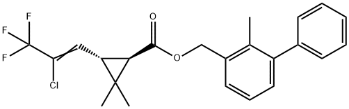 反式联苯菊酯, 83322-02-5, 结构式