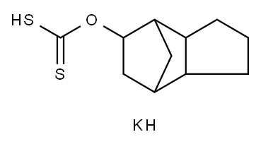 ジチオ炭酸O-[(オクタヒドロ-4,7-メタノ-1H-インデン)-5-イル]S-カリウム 化学構造式