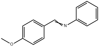 N-(4-甲氧亚苄基)苯胺, 836-41-9, 结构式