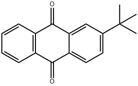 2-tert-ブチルアントラキノン 化学構造式