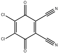 2,3-Dichloro-5,6-dicyano-1,4-benzoquinone Struktur