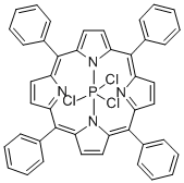 二氯磷四苯基卟啉氯化物, 84896-72-0, 结构式