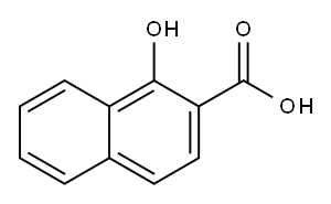 1-Hydroxy-2-naphthoic acid Structure