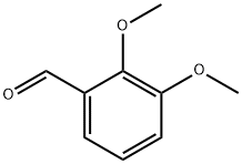 2,3-二甲氧基苯甲醛, 86-51-1, 结构式
