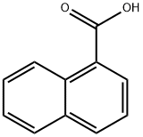 1-萘甲酸, 86-55-5, 结构式