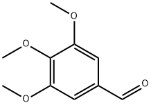 3,4,5-Trimethoxybenzaldehyde Structure
