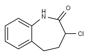 3-氯-1,3,4,5-四氢-2H-1-苯并氮杂卓-2-酮, 86499-23-2, 结构式