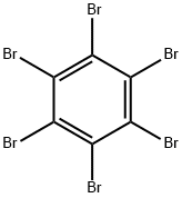 ヘキサブロモベンゼン 化学構造式