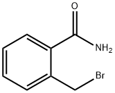 2-(ブロモメチル)ベンズアミド 化学構造式