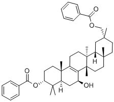 3,29-Dibenzoyl rarounitriol Struktur