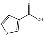 3-チオフェンカルボン酸 化学構造式