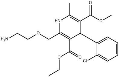 氨氯地平, 88150-42-9, 结构式