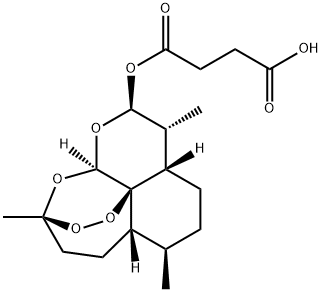 青蒿琥酯, 88495-63-0, 结构式