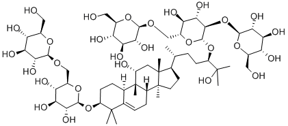 モグロシドV 化学構造式