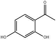 2',4'-ジヒドロキシアセトフェノン 化学構造式