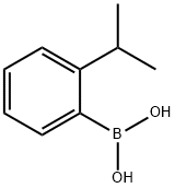 2-イソプロピルフェニルボロン酸 化学構造式