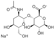 透明质酸钠, 9067-32-7, 结构式