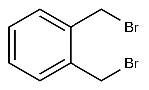 1,2-Bis(bromomethyl)benzene Structure