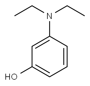 3-羟基-N,N-二乙基苯胺, 91-68-9, 结构式