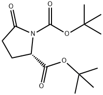 (S)-N-ALPHA-T-BUTYLOXYCARBONYL-PYROGLUTAMIC ACID T-BUTYL ESTER Structure