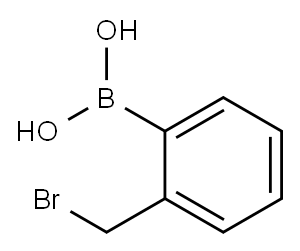2-(溴甲基)苯硼酸, 91983-14-1, 结构式