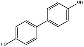 4,4'-ビフェノール 化学構造式