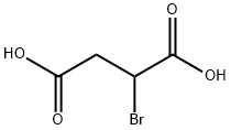 溴代丁二酸, 923-06-8, 结构式