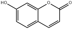 7-羟基香豆素, 93-35-6, 结构式