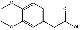 3,4-二甲氧基苯乙酸, 93-40-3, 结构式