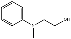N-(2-Hydroxyethyl)-N-methylaniline Struktur