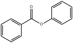 苯甲酸苯酯, 93-99-2, 结构式