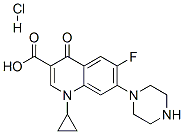 Ciprofloxacin HCl Struktur