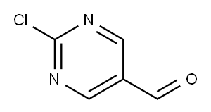 2-氯嘧啶-5-甲醛 结构式