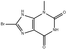 8-Bromo-3-methyl-xanthine Struktur