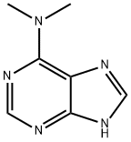 6-二甲基氨基嘌呤, 938-55-6, 结构式